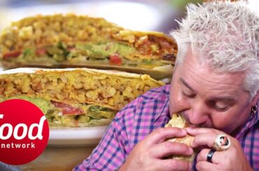 Guy Fieri Is Surprised By How Remarkable This Vegan Sandwich Is | Diners, Drive-Ins & Dives
