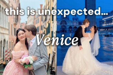 Venice Holiday Gone Wrong... Pre-Wedding Shoot & Italian Food Tour