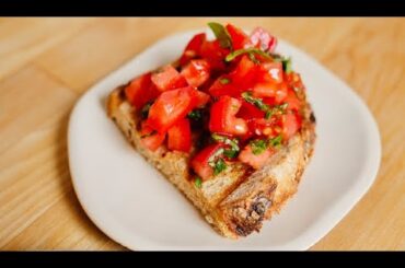 How to make Italian Bruschetta | Easy Appetizer | Ricetta Italiana Facile | Savory Recipes