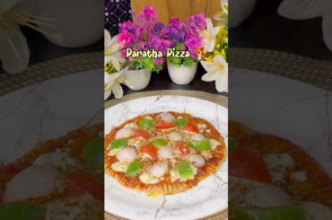 Healthy Pizza Paratha |Easy Tiffin & Snack Recipe #shorts#pizza#pizzaparatha#viralvideo#shortsfeed
