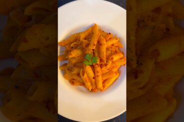 Red Sauce Pasta Recipe #easyrecipe #pasta #shorts