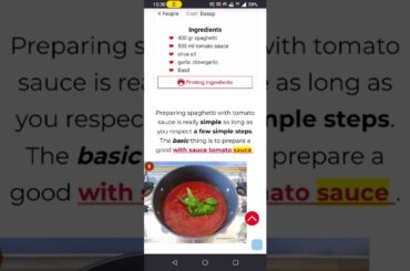 Spaghetti Tomato Sauce Spaghetti al pomodoro preparation italian pasta  Famous cuisine in italy