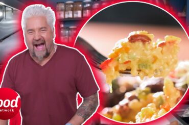 Guy Tries Italian, Argentinian, Mexican, Puerto Rican Dish All In One! | Diners, Drive-Ins & Dives