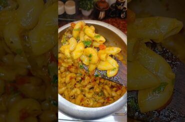 Cooker Wali Macaroni #shortsfeed #shorts #food #pasta #pastarecipe  #youtubeshorts #recipe #cooking