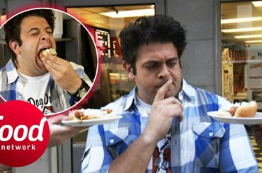 Adam Chooses Between Two Historic Coney Island Hotdog Joints | Man V Food: The Carnivore Chronicles