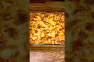 Baked Cheesy Pasta! Easy Recipe #shorts