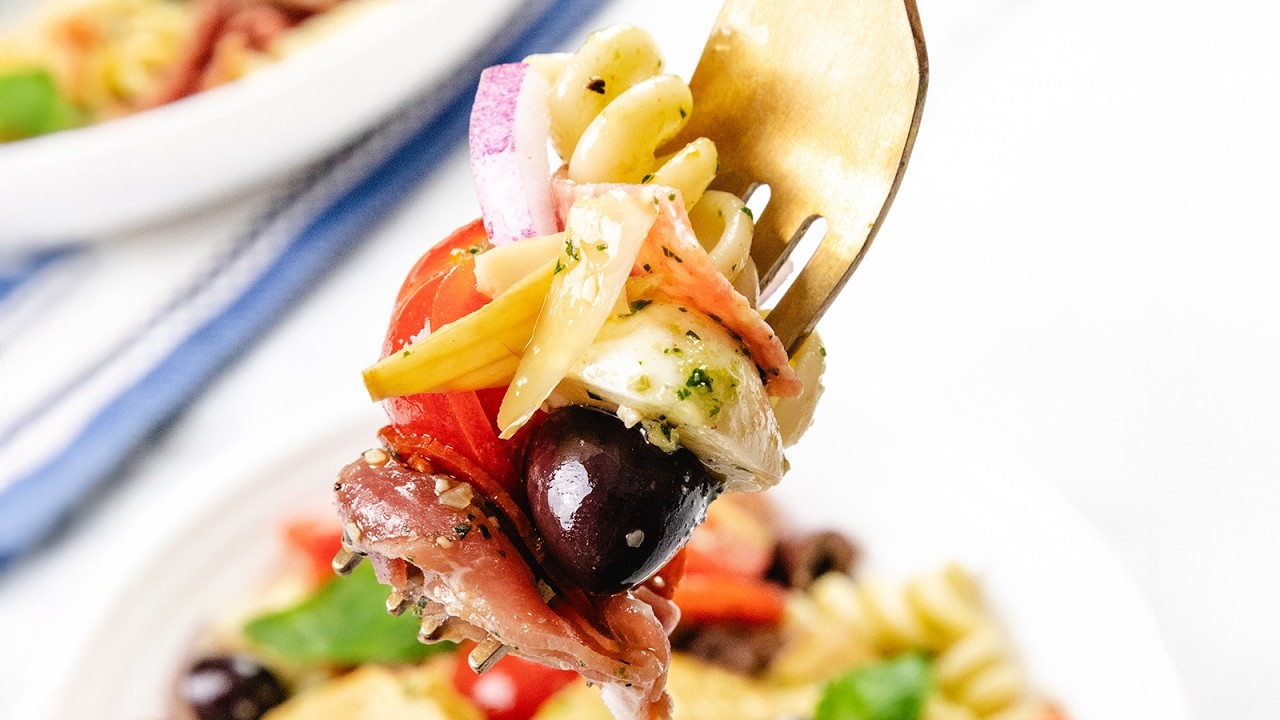 A bold, vibrant Italian antipasto pasta salad perfect for parties and easy meals. A bold, vibrant Italian antipasto pasta salad perfect for parties and easy meals.