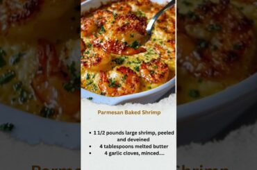 Parmesan Baked Shrimp