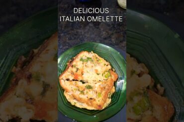 Italian Omelette #food #omelette #eggs #egg #eggrecipe #easyrecipe #viral #trending #shorts #cooking