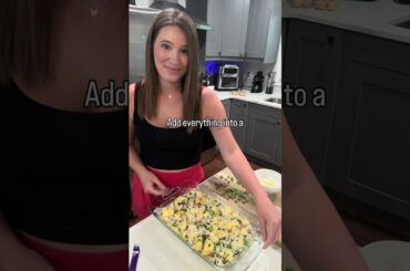 The easiest one dish baked tortellini pasta recipe