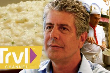 A Taste of 'Truly Great' Risotto in Venice | Anothony Bourdain: No Reservations | Travel Channel