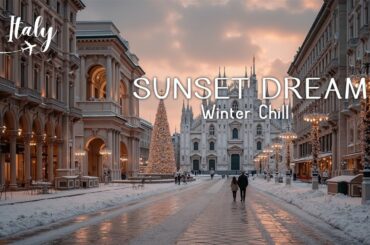 Tranquil Italian Melodies - Winter Evening Soundtrack | Romantic Dinner