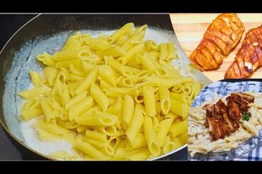 Easy Pasta recipe | White Sauce Pasta recipe | Italian Pasta - White pasta recipe - Alfredo pasta