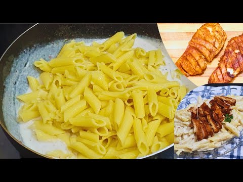 Easy Pasta recipe | White Sauce Pasta recipe | Italian Pasta – White pasta recipe – Alfredo pasta Easy Pasta recipe | White Sauce Pasta recipe | Italian Pasta - White pasta recipe - Alfredo pasta