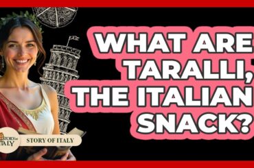 What Are Taralli, The Italian Snack?
