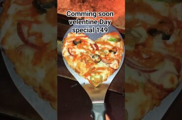 Valentine Special Heart Pizza | Easy & Cheesy Pizza Recipe