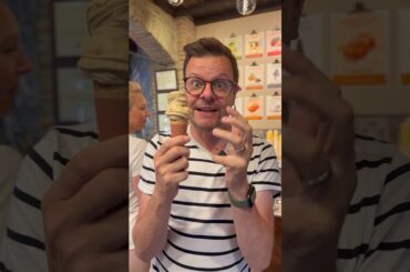 The Best Licorice Ice Cream in Bologna Italy