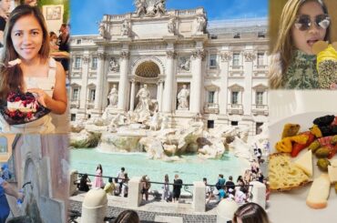 Trevi fountain|food|gelato #rome #italy #food #water #trevifountain #life #travel #europe #adventure