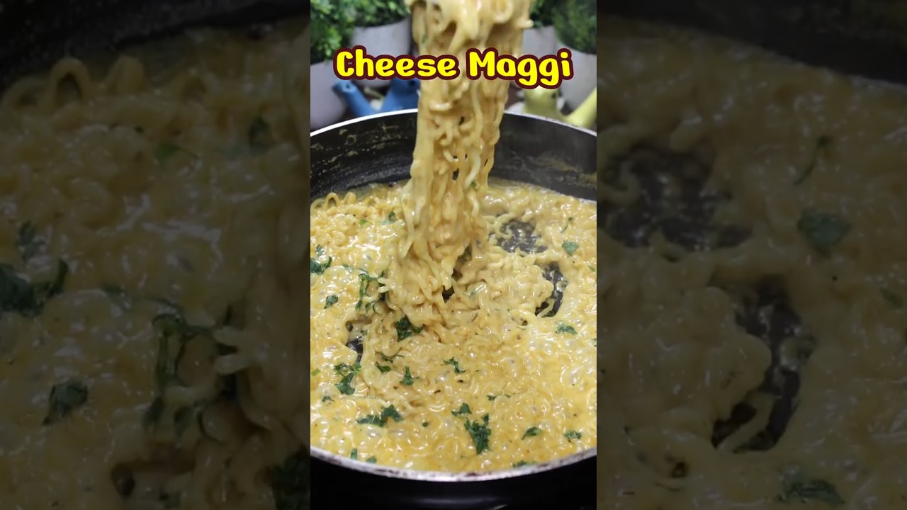 Cheese Maggi Recipe | Cheesy Italian Spaghetti Style Maggi | 10 Min Recipe Cheese Maggi Recipe | Cheesy Italian Spaghetti Style Maggi | 10 Min Recipe