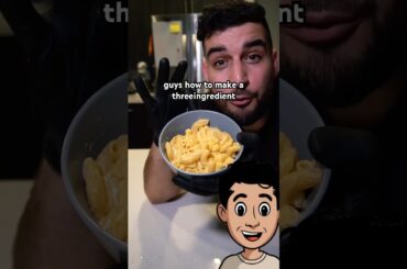 3 ingredient mac and cheese #food #cooking #reaction #viralfood