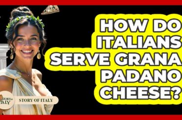 How Do Italians Serve Grana Padano Cheese?