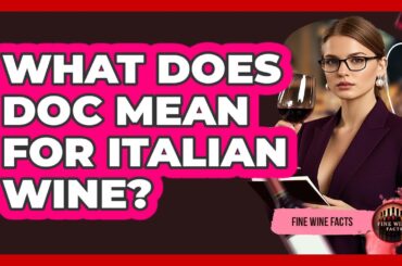 What Does DOC Mean For Italian Wine? - Fine Wine Facts