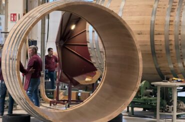 Veneto, Italy: Bottega, Garbellotto Barrels, Conegliano Wine School, Tiramisu Creator in Treviso. D3