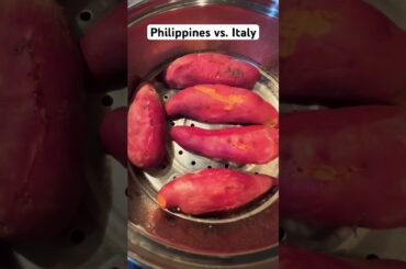 Philippines vs. Italy (foods) #pinoy #italianfood #food #shorts #shortsfeed