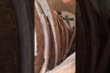 This is what 20,000 liters of wine looks like #italy #travel