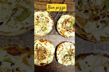 bun pizza recipe  #shorts #short #ytshorts #recipe