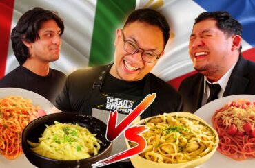 DUDUT'S KITCHEN | PASTA BATTLE ITALY VS. PHILIPPINES