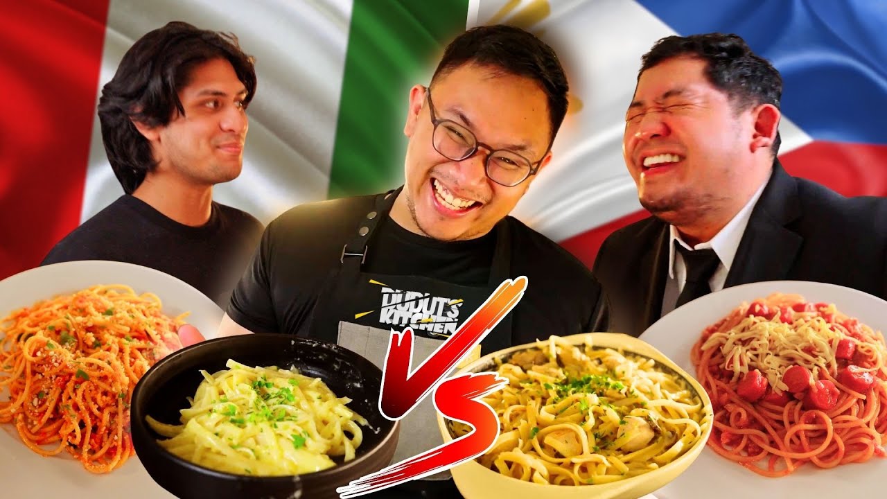 DUDUT’S KITCHEN | PASTA BATTLE ITALY VS. PHILIPPINES DUDUT'S KITCHEN | PASTA BATTLE ITALY VS. PHILIPPINES