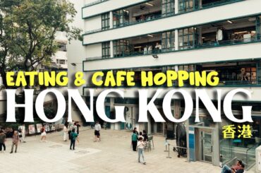 cafe hopping in sheung wan, shake shack burger candle & legendary chinese restaurant (vlog)