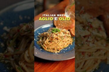 Aglio e olio Pasta Recipe | Italian Pasta Recipe | #pastarecipe #italianfood