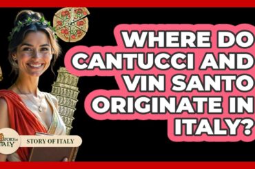 Where Do Cantucci And Vin Santo Originate In Italy?