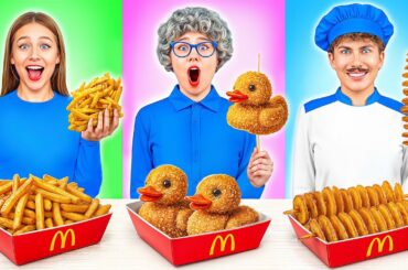 Me vs Grandma Cooking Challenge | Funny Food Ideas by Multi DO Challenge