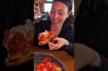 Bj’s Restaurant & Brewhouse New Deep Dish Pizza!!