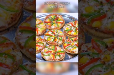 Bhakari pizza | Healthy pizza #pizza #shorts  #pizzarecipe #recipe  #sheetalkitchen