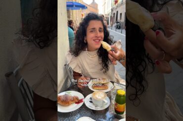 A typical breakfast in Italy #italiancuisine #italianfood #italianlife #italiangirl #visititaly