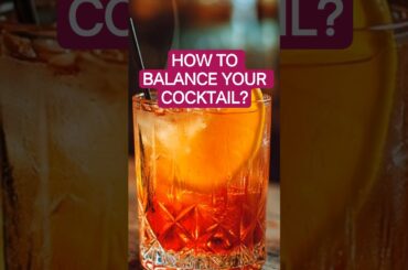 How to balance your cocktail?#viral#pramotions #mixologist #bartender #spirituality #wine#cocktail