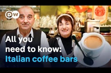 Morning coffee in Italy? Head to the bar!