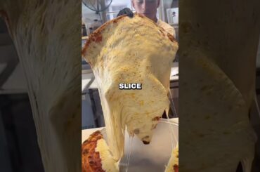 The Largest Pizza Slice In The World