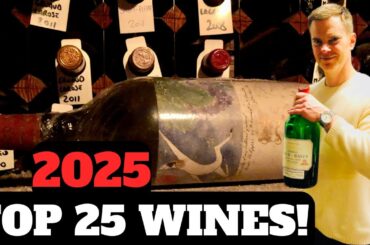 Wine Collecting: TOP 25 WINES of 2025!