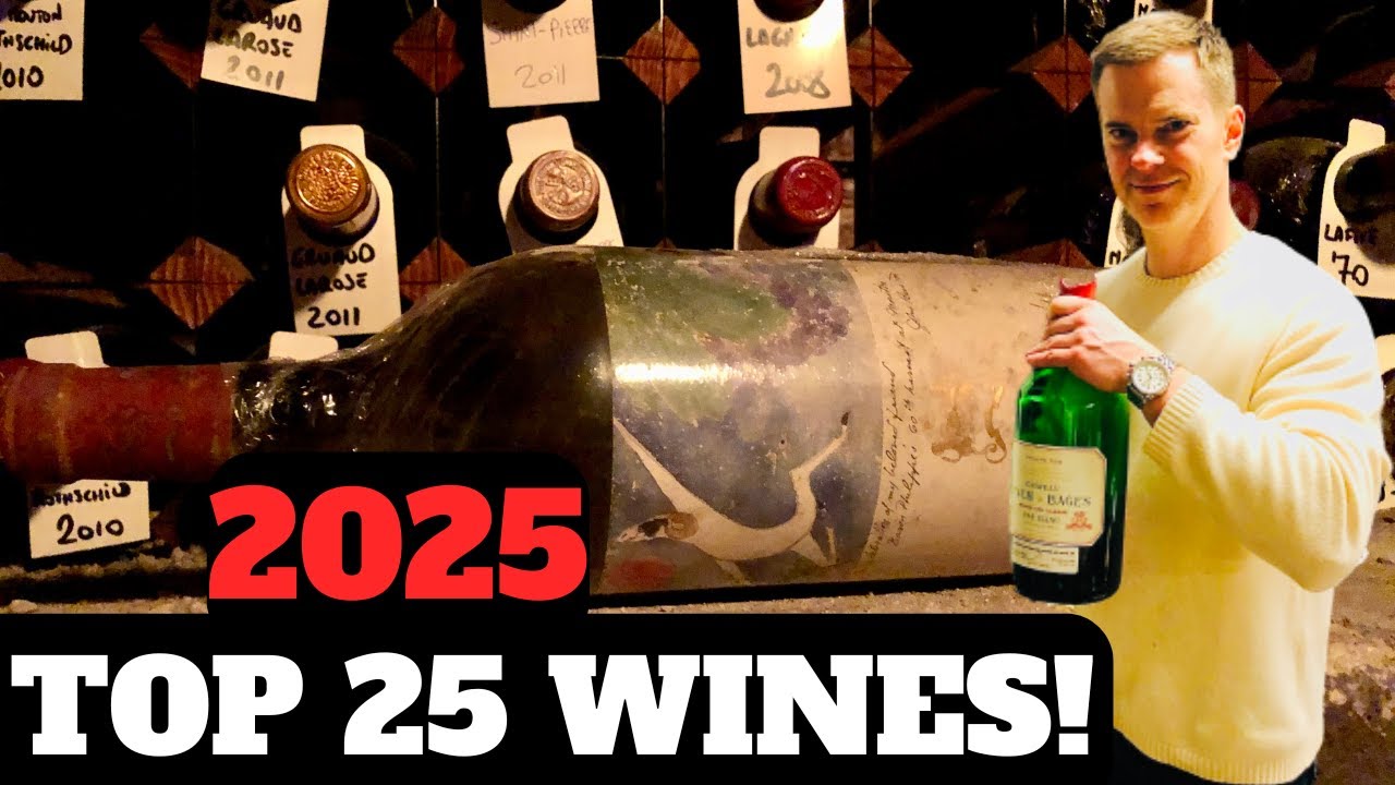 Wine Collecting: TOP 25 WINES of 2025! Wine Collecting: TOP 25 WINES of 2025!