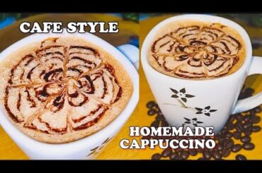 Cappuccino Recipe | Cappuccino Coffee Without Machine | Dalgona Coffee | Italian Coffee | Cappuccino