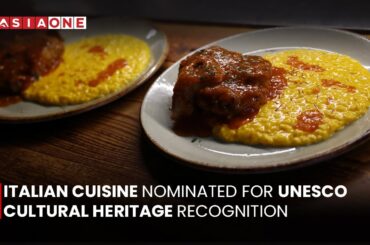 Italian Cuisine Nominated for UNESCO Cultural Heritage Recognition | Asia One News