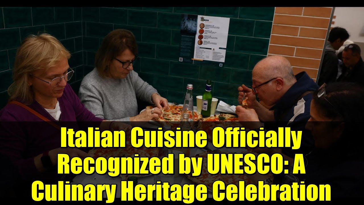Italian Cuisine Officially Recognized by UNESCO: A Culinary Heritage Celebration Italian Cuisine Officially Recognized by UNESCO: A Culinary Heritage Celebration