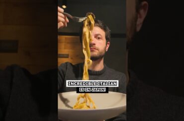 AMAZING Italian Meal in Japan! #shorts #italianfood #japan