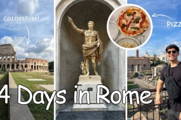 ITALY TRAVEL VLOG | exploring Rome, iconic landmarks, and good eats