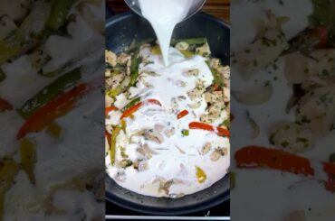 Creamy Chicken Pasta Recipe #shorts